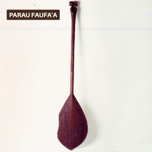 Musée à la Maison – Pagaie cérémonielle dite de Ra’ivavae