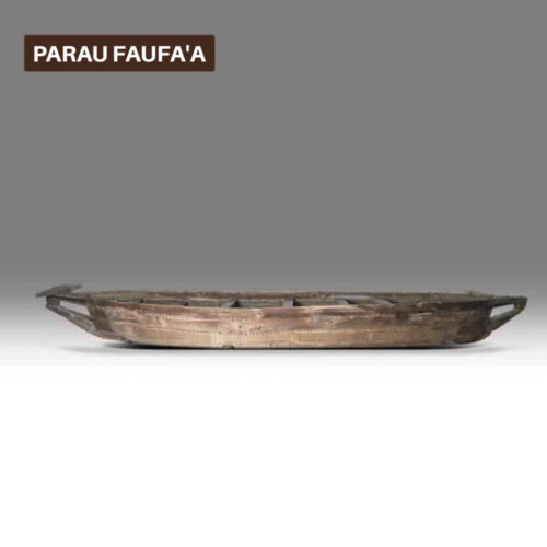 Le Musée à la Maison- Pahī , une embarcation à voile sans balancier des Tuamotu