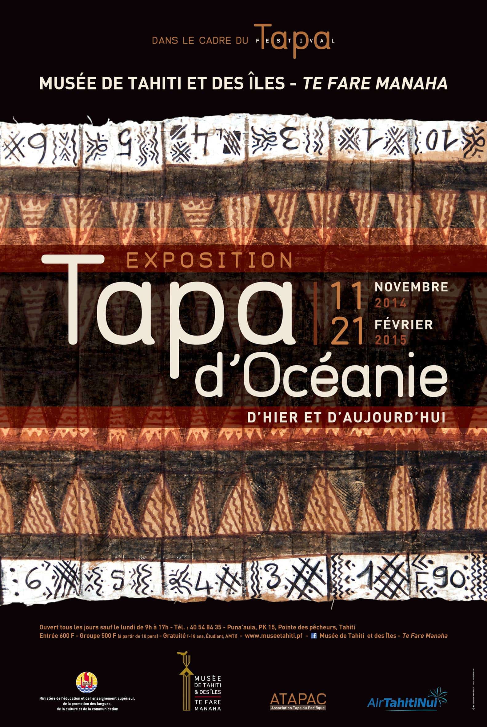 affiche exposition Tapa