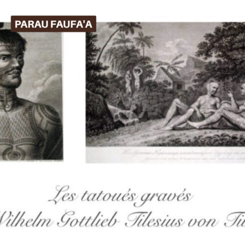 Les tatoués gravés – Wilhelm Gottlieb Tilesius von Tilenau
