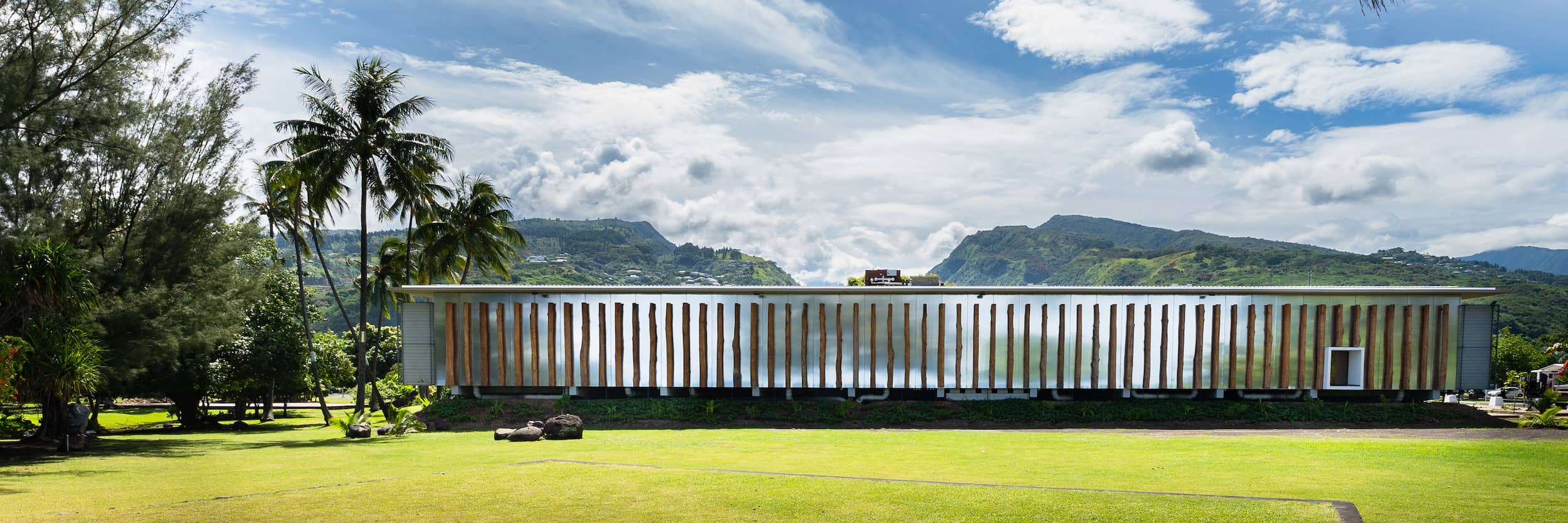 Te Fare Iamanaha - Musée de Tahiti et des îles, vue extérieur